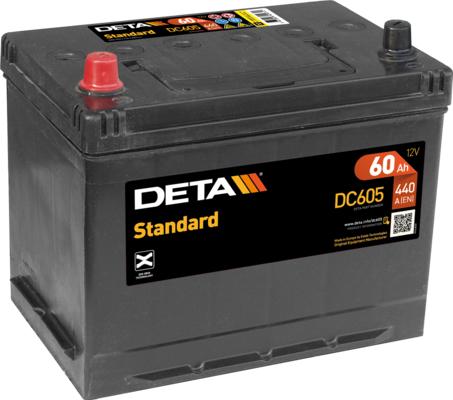 DETA DC605 - Starter Battery car-mod.net