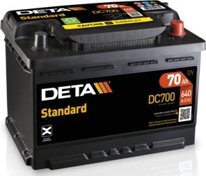 DETA DC700 - Starter Battery car-mod.net