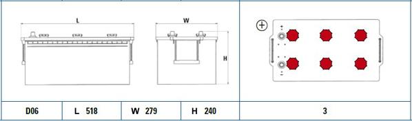 DETA DX2253 - Starter Battery car-mod.net