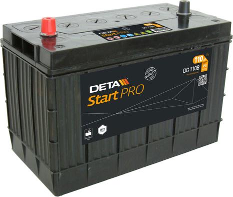 DETA DG110B - Starter Battery car-mod.net