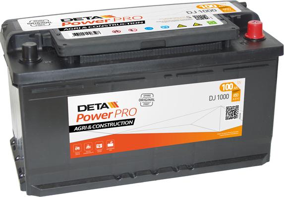 DETA DJ1000 - Starter Battery car-mod.net
