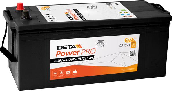 DETA DJ1723 - Starter Battery car-mod.net