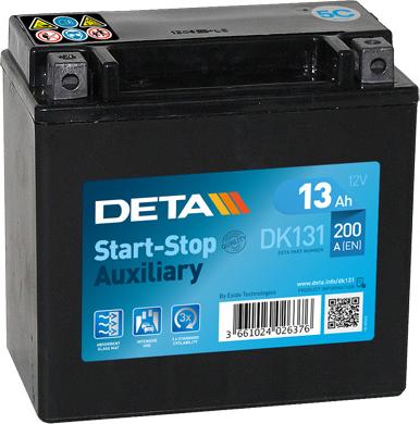 DETA DK131 - Starter Battery car-mod.net