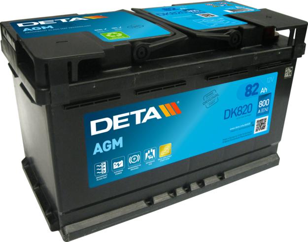 DETA DK820 - Starter Battery car-mod.net