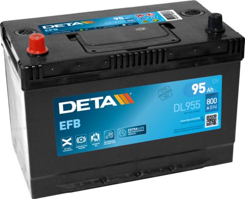 DETA DL955 - Starter Battery car-mod.net