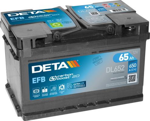 DETA DL652 - Starter Battery car-mod.net