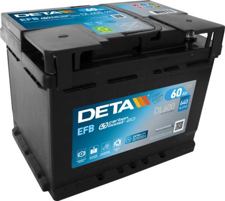 DETA DL600 - Starter Battery car-mod.net