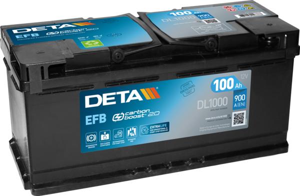 DETA DL1000 - Starter Battery car-mod.net