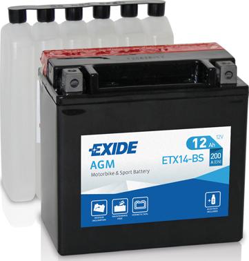 DETA ETX14-BS - Starter Battery car-mod.net