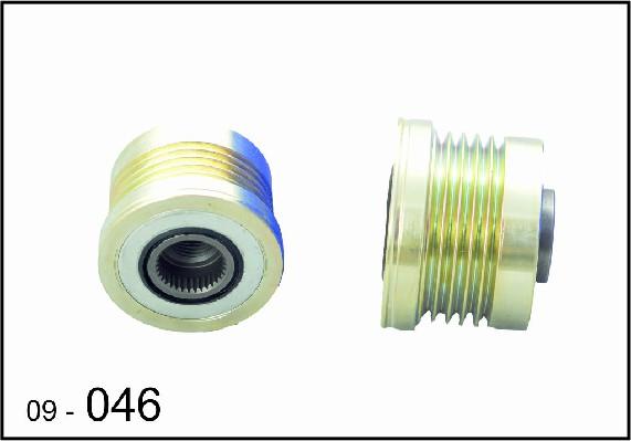 DEXWAL MOBIDEX 09-046 - Pulley, alternator, freewheel clutch car-mod.net