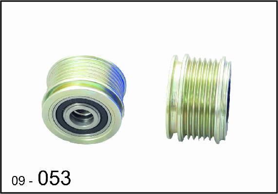 DEXWAL MOBIDEX 09-053 - Pulley, alternator, freewheel clutch car-mod.net