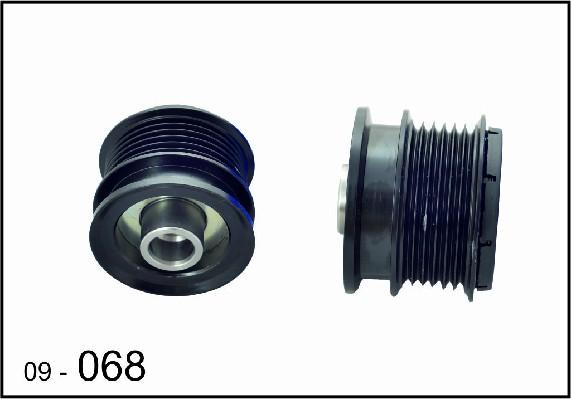 DEXWAL MOBIDEX 09-068 - Pulley, alternator, freewheel clutch car-mod.net