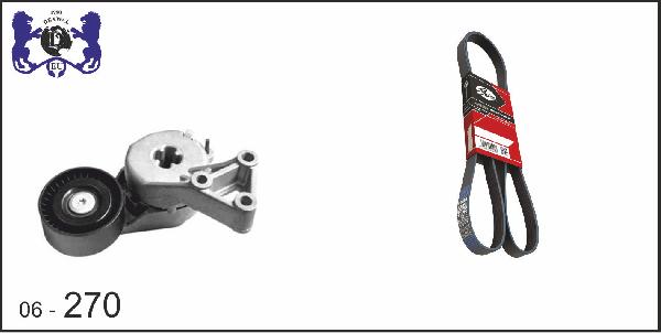 DEXWAL MOBIDEX 06-270 - V-Ribbed Belt Set car-mod.net