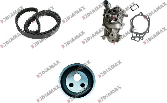 Diamax A6054WP - Water Pump & Timing Belt Set car-mod.net