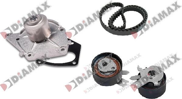 Diamax A6002WP - Water Pump & Timing Belt Set car-mod.net
