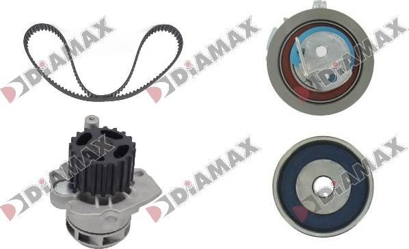 Diamax A6010WP - Water Pump & Timing Belt Set car-mod.net