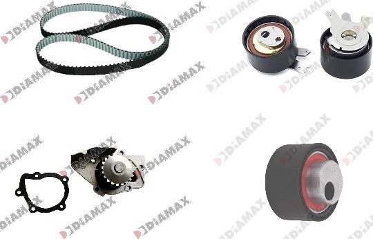Diamax A6038WP - Water Pump & Timing Belt Set car-mod.net