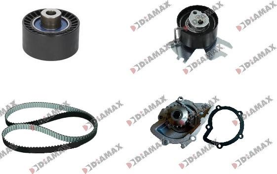 Diamax A6075WP - Water Pump & Timing Belt Set car-mod.net