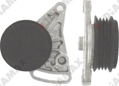 Diamax A3014 - Pulley, v-ribbed belt car-mod.net
