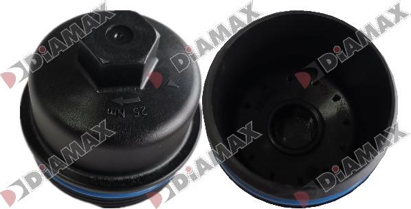 Diamax DL06001 - Cap, oil filter housing car-mod.net