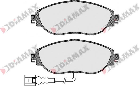 4U Autoparts 22451VV - Brake Pad Set, disc brake car-mod.net
