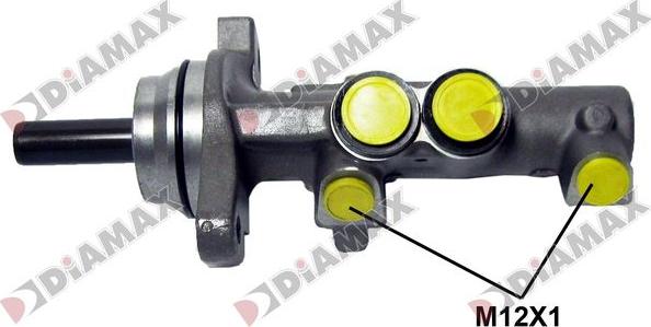 Diamax N04495 - Brake Master Cylinder car-mod.net