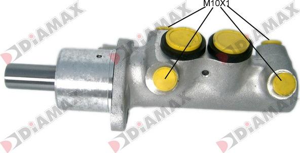 Diamax N04051 - Brake Master Cylinder car-mod.net