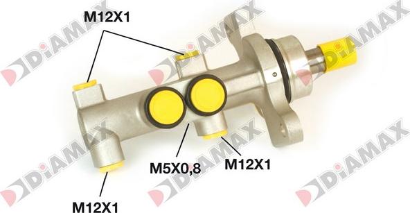 Diamax N04085 - Brake Master Cylinder car-mod.net