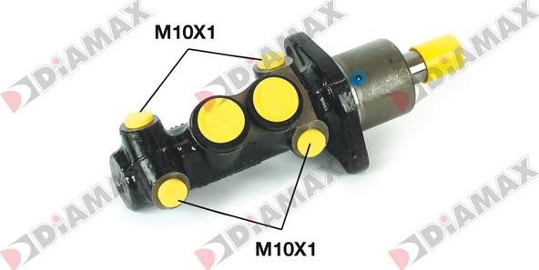 Diamax N04036 - Brake Master Cylinder car-mod.net
