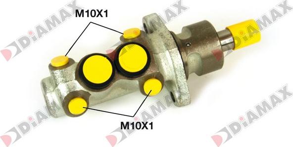 Diamax N04382 - Brake Master Cylinder car-mod.net