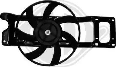Diederichs 4413101 - Fan, radiator car-mod.net