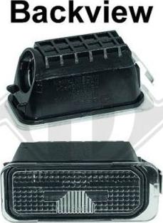 Diederichs 1405094 - Licence Plate Light car-mod.net