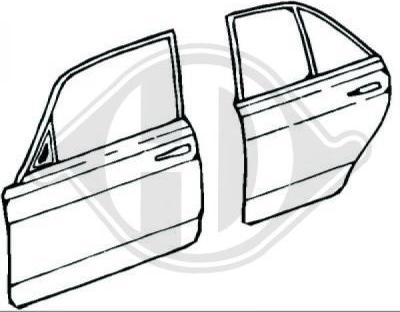 Diederichs 1611020 - Door, body car-mod.net