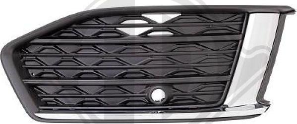 Diederichs 1029046 - Ventilation Grille, bumper car-mod.net
