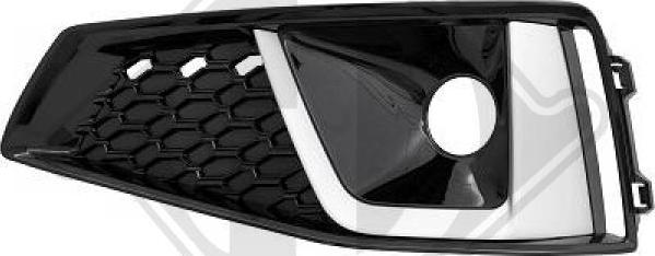 Diederichs 1020347 - Ventilation Grille, bumper car-mod.net