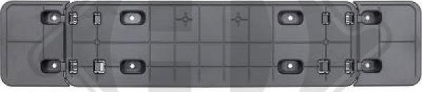 Diederichs 1020254 - Licence Plate Holder car-mod.net