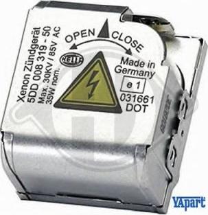 Diederichs 1224286 - Ignitor, gas discharge lamp car-mod.net