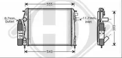 Diederichs 8441310 - Cooler Module car-mod.net