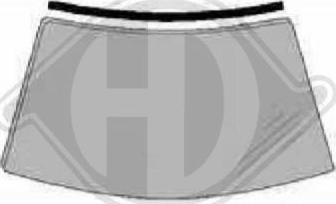 Diederichs 8450486 - Trim / Protection Strip, windscreen car-mod.net