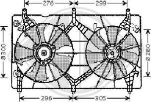 Diederichs 8521902 - Fan, radiator car-mod.net
