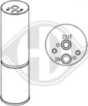 Diederichs 8166102 - Dryer, air conditioning car-mod.net
