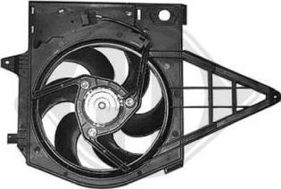 Diederichs 8349501 - Fan, radiator car-mod.net