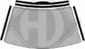Diederichs 8305872 - Trim / Protection Strip, windscreen car-mod.net