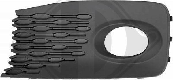Diederichs 2298649 - Ventilation Grille, bumper car-mod.net