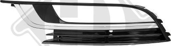 Diederichs 2248249 - Ventilation Grille, bumper car-mod.net