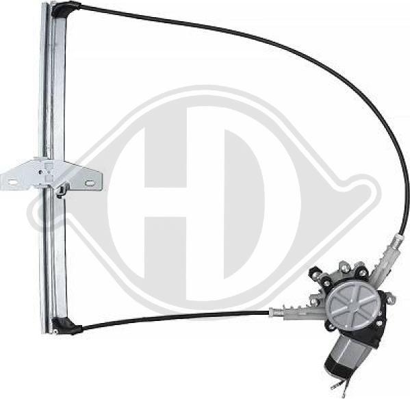 Diederichs 2269020 - Window Regulator car-mod.net