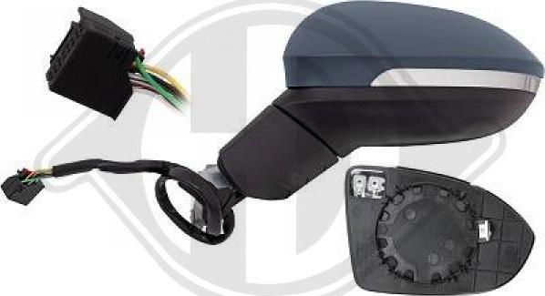 Diederichs 2218325 - Outside Mirror car-mod.net