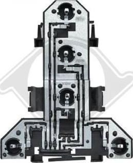 Diederichs 2213196 - Lamp Base, tail light car-mod.net