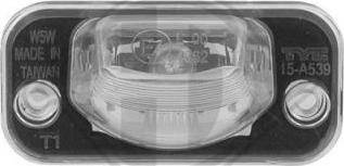 Diederichs 2270094 - Licence Plate Light car-mod.net