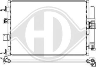 Diederichs DCC1981 - Condenser, air conditioning car-mod.net